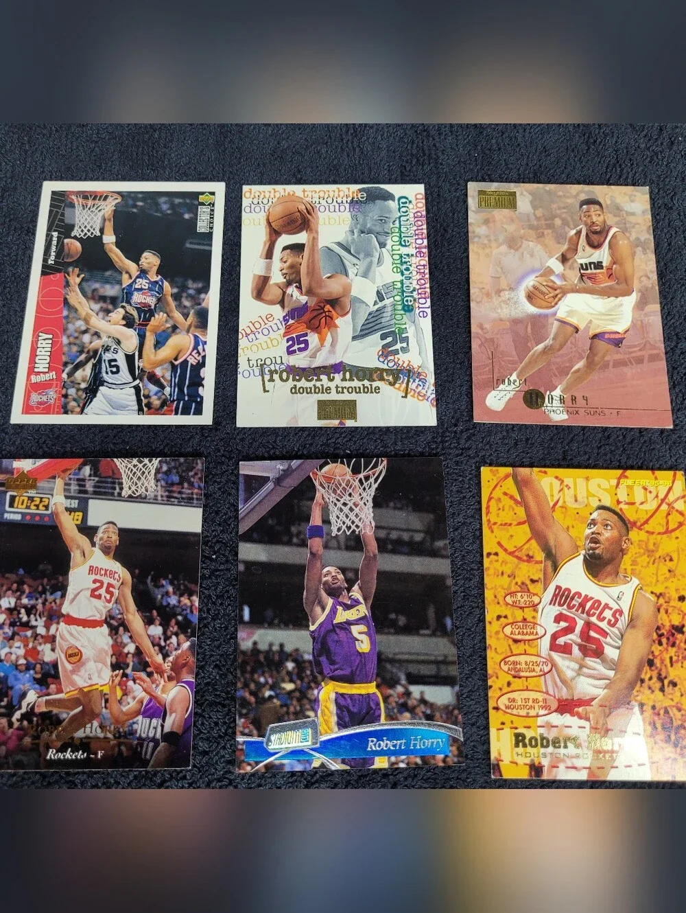 Robert Horry Trading Card Lot